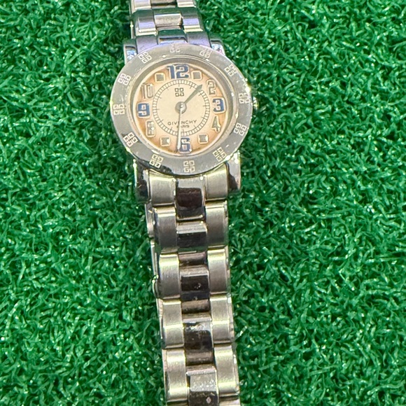 Authentic Givenchy Silver Stainless Steel Watch - Picture 1 of 8